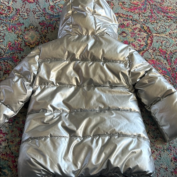 Gap Metallic silver Puffer cold control max coat XS 4-5 - Picture 5 of 5